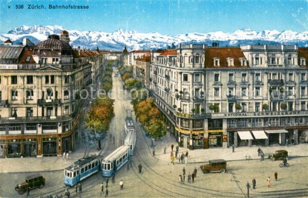 Zuerich ZH Bahnhofstrasse