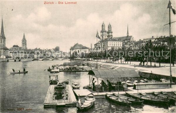 Zuerich ZH Limmatpartie