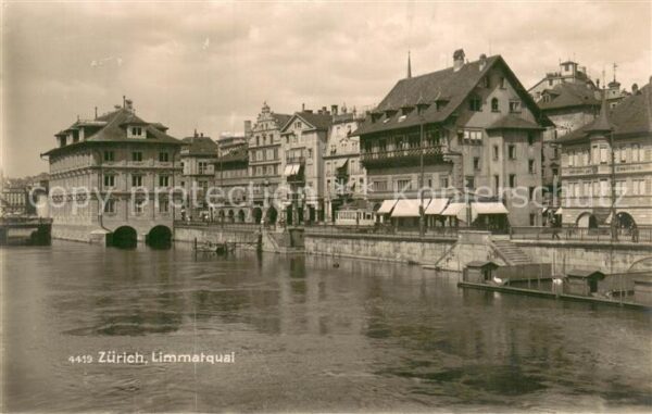 Zuerich ZH Limmatquai