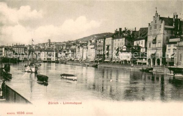 Zuerich ZH Limmatquai