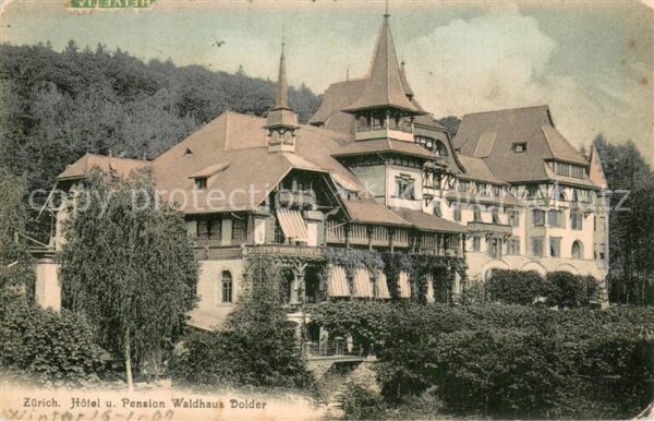 Zuerich ZH Hotel und Pension Waldhaus Dolder