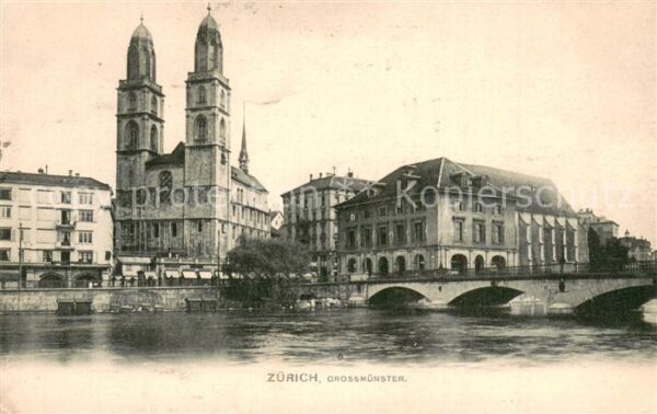Zuerich ZH Grossmünster