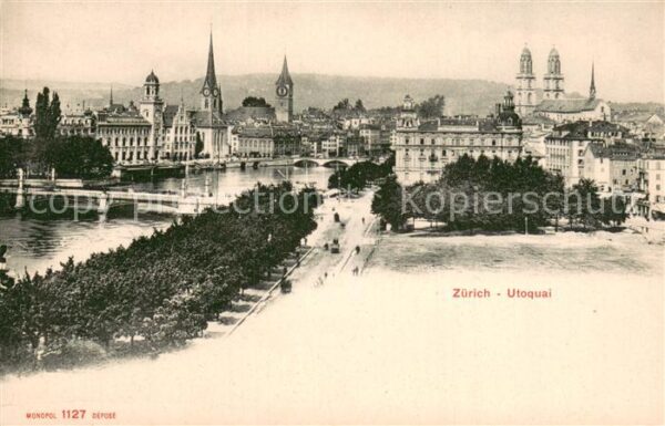 Zuerich ZH Utoquai
