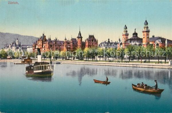 Zuerich ZH Limmatpartie