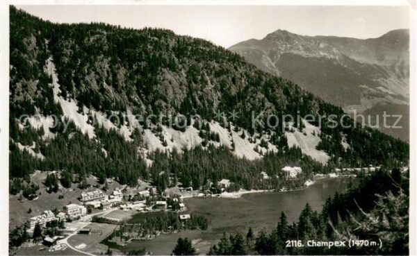 Champex sur Dorenaz VS Vue panoramique aerienne