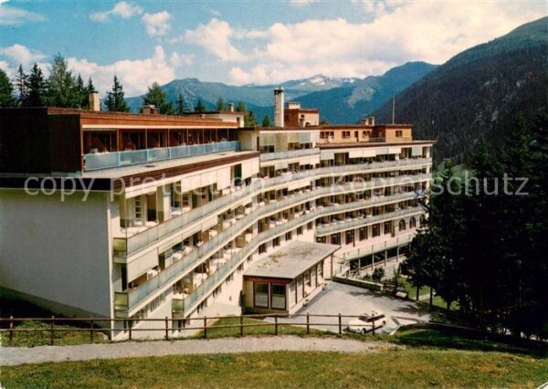 Davos Platz GR Thurg Schaffh Heilstätte Davos