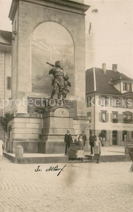 Altdorf  UR Telldenkmal