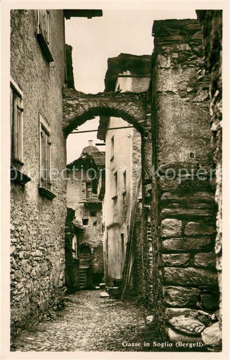 Soglio Gasse