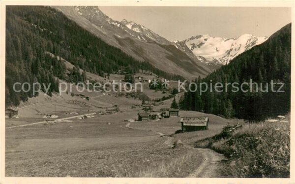 Davos GR Dischmatal mit Blick auf Scaletta Glets