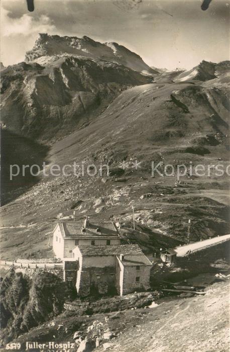 Julierpasshoehe 2284m GR Julier Hospiz