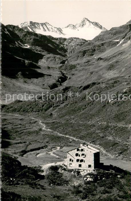 Klosters GR Berghaus Vereina Flüela-Wisshorn