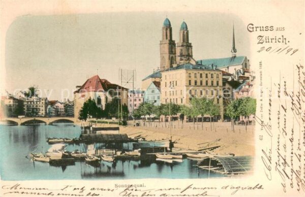Zuerich ZH Sonnenquai