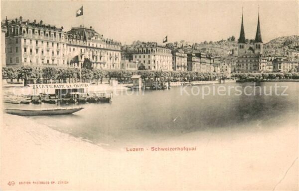 Luzern  LU Schweizerhofquai
