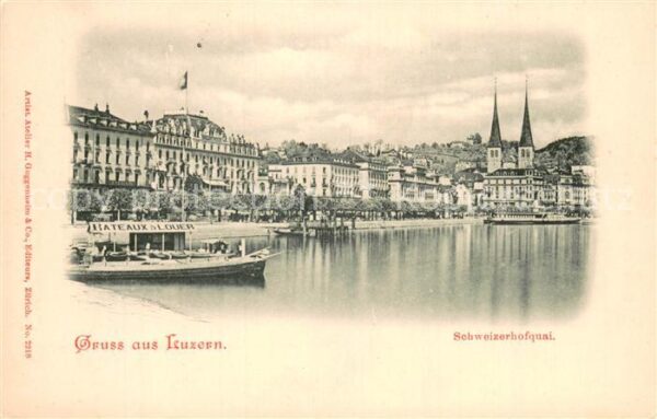 Luzern  LU Schweizerhofquai