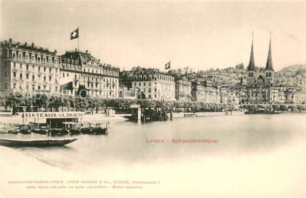 Luzern  LU Schweizerhofquai