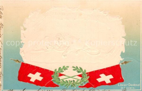 Luzern  LU Löwen Denkmal