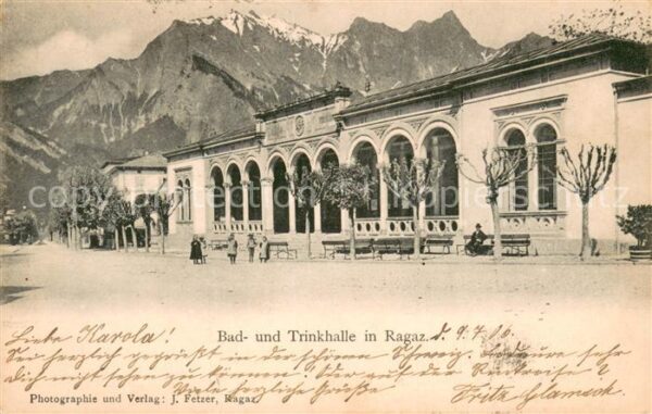 Ragaz Bad SG Bad und Trinkhalle