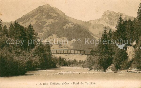 Chateau-d Oex Pont de Turrion