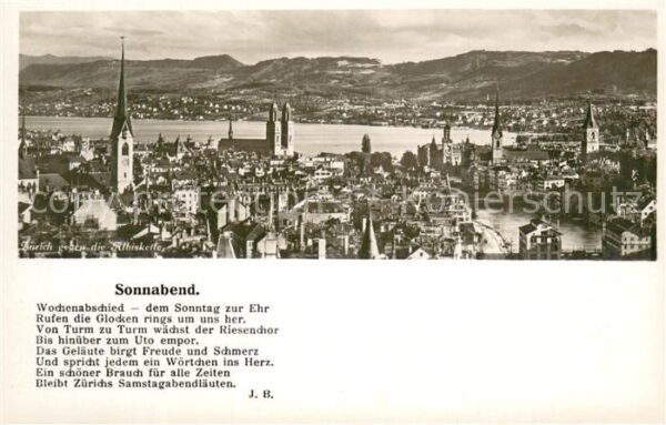 Zuerich ZH Panorama