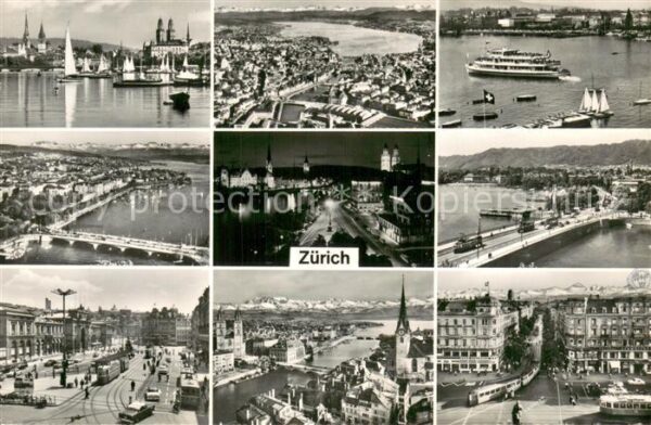 Zuerich ZH Stadt und Teilansichten