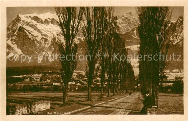 Maienfeld GR Allee