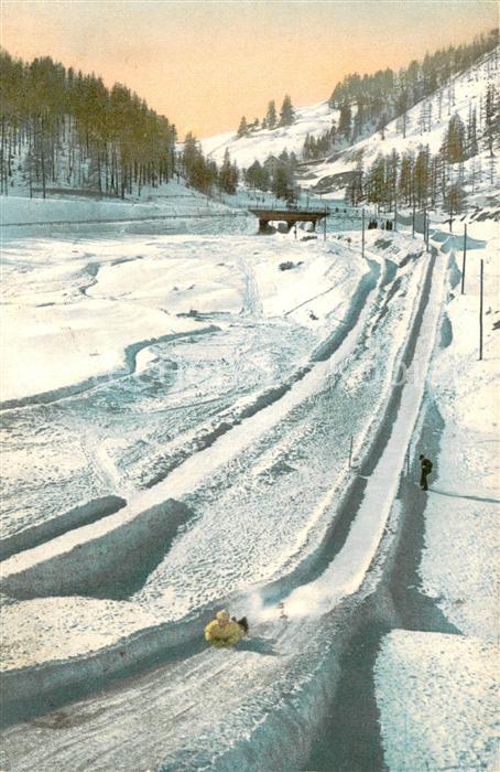 Samaden Bobsleigh Bahn