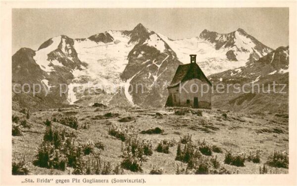 Piz Gaglianera Sta Brida Kapelle
