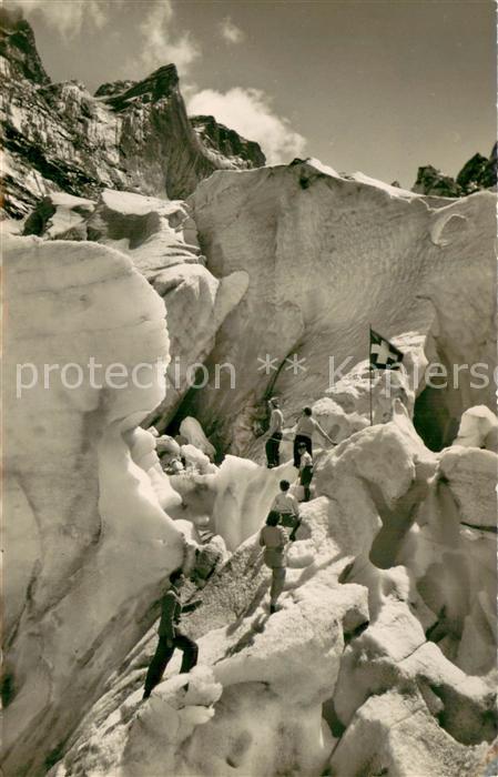 Grindelwaldgletscher Gletscherwelt bei der Eisgrotte