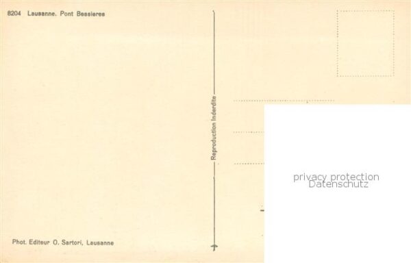 Lausanne VD Pont Bessieres – Bild 2