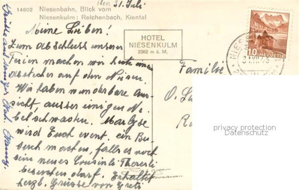Niesen Kulm mit Niesenbahn Reichenbach Kiental – Bild 2