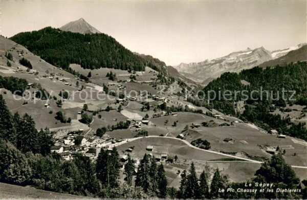 Le Sepey Le Pic Chaussy et les Diablerets