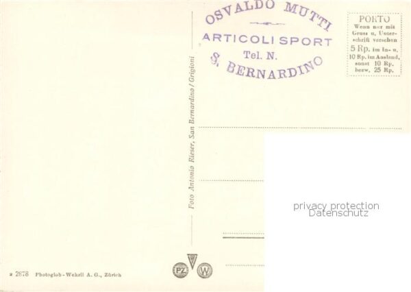 San Bernardino GR Ortsansicht – Bild 2