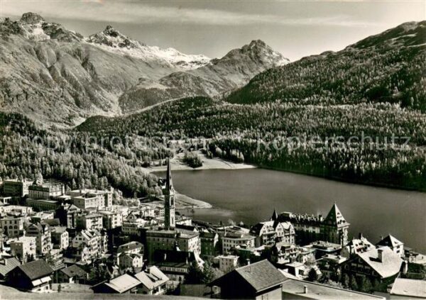 St Moritz GR Panorama