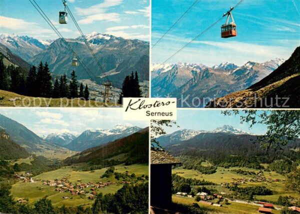 Klosters GR Madrisa Bergbahn Serneus mit Silvretta