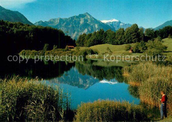 Ringgenberg Brienzersee Burgseeli mit Sulegg und Schwalmern