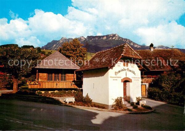 Sigriswil BE Adolf Schaer Speicher und Gemeinde Gewö
