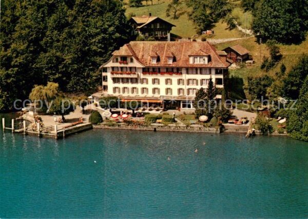 Ringgenberg Brienzersee Hotel Seeburg Fliegeraufnahme