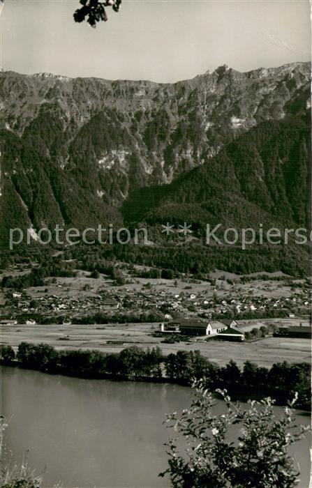 Boenigen Brienzersee mit Faulhornkette