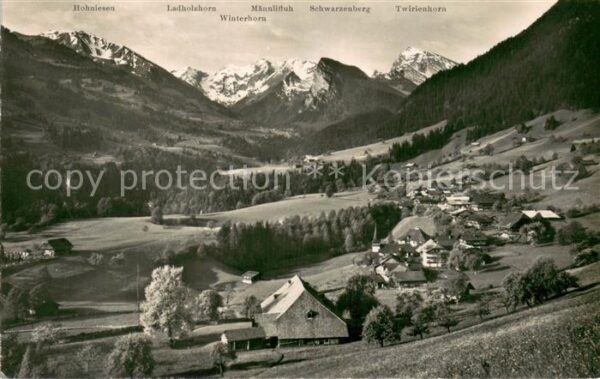 Diemtigen BE Panorama