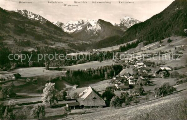 Diemtigen BE Panorama