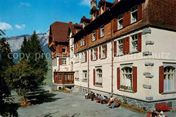 Schwenden Diemtigtal Kurhaus Grimmialp