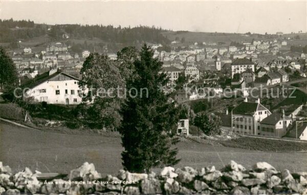 La Chaux-de-Fonds NE Panorama