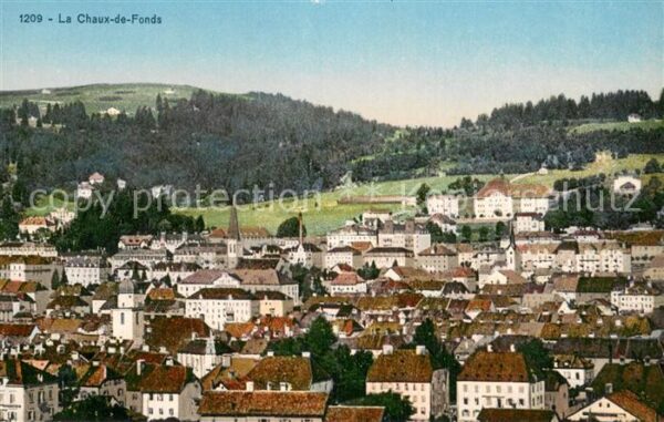 La Chaux-de-Fonds NE Panorama