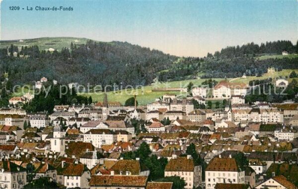 La Chaux-de-Fonds NE Panorama