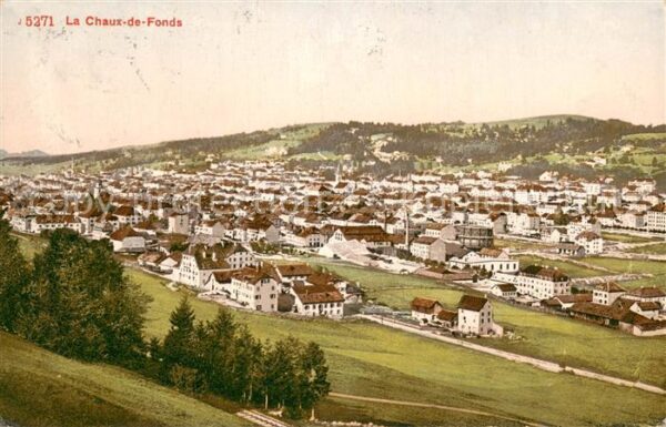 La Chaux-de-Fonds NE Vue generale