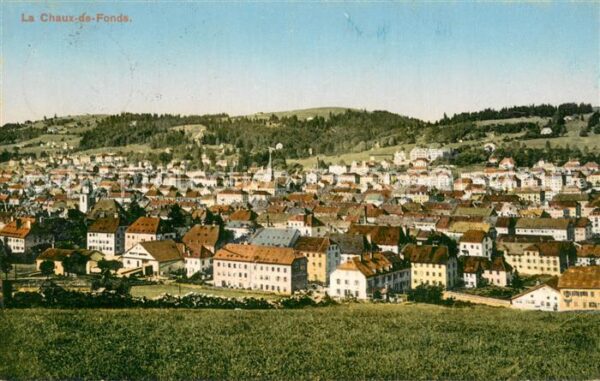 La Chaux-de-Fonds NE Panorama