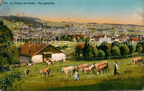La Chaux-de-Fonds NE Vue generale