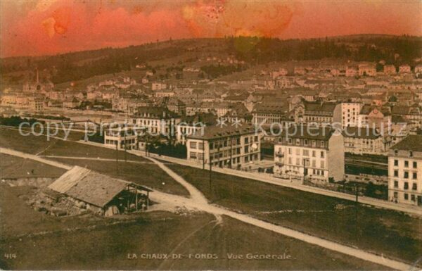 La Chaux-de-Fonds NE Vue generale