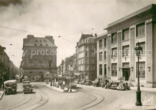 Brest 29 Place Anatole France et l’hotel des pos