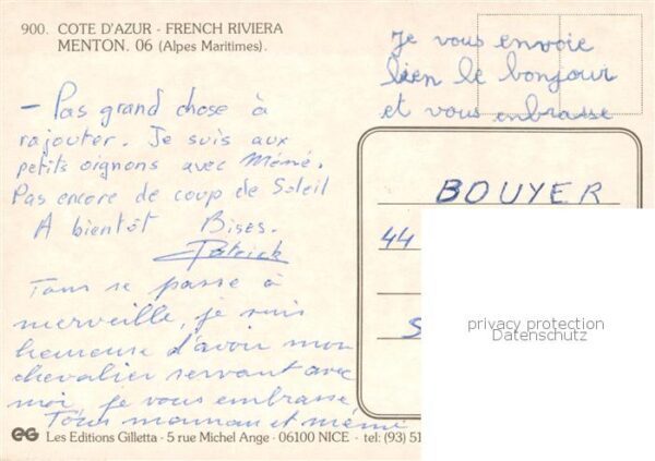 Menton 06 Vue partielle – Bild 2